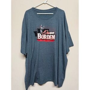 Devon Borden Racing T-Shirt Sprint Car Dirt Track Graphic Tee Men's 3X